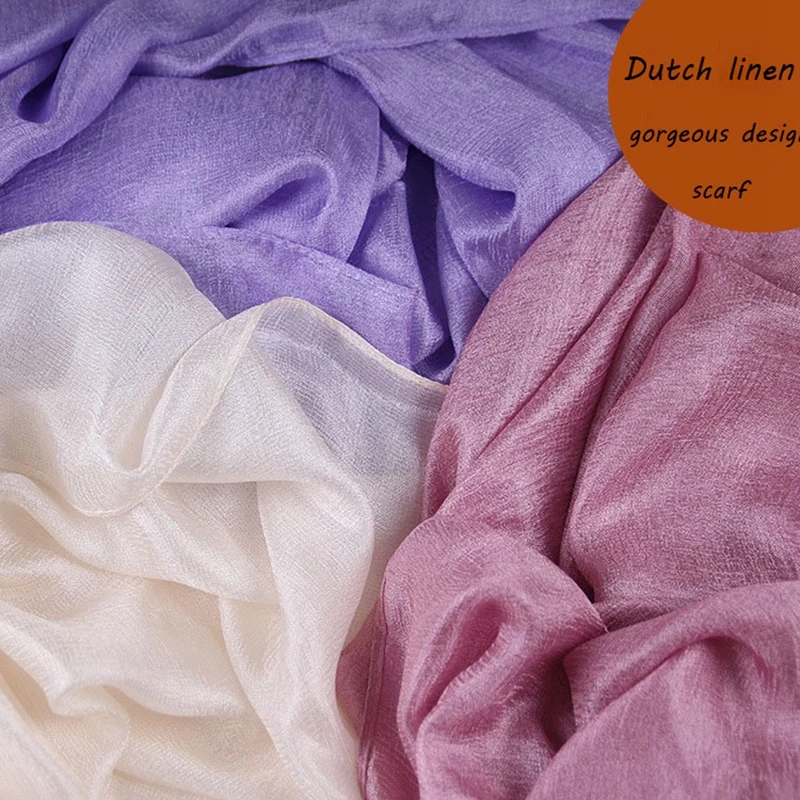 

LARRIVED Luxury Brand Women Scarf Shimmer Scarves Silklike Soft Muslim Hijab Gorgeous Echarpe Wrap Fashion Muffler Hot Sale
