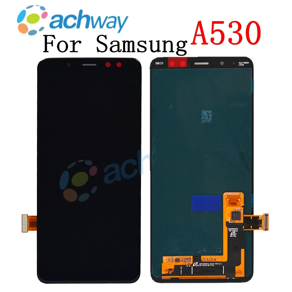 

100% Tested For Samsung Galaxy A8 2018 A530 A530F A530DS A530N SM-A530N LCD Touch Screen Digitizer Assembly For Samsung A530 LCD