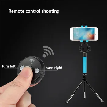 

Tycipy Foldable Selfie Stick Bluetooth Selfie Stick With Tripod and Bluetooth Shutter Remoter Control for iPhone and Android