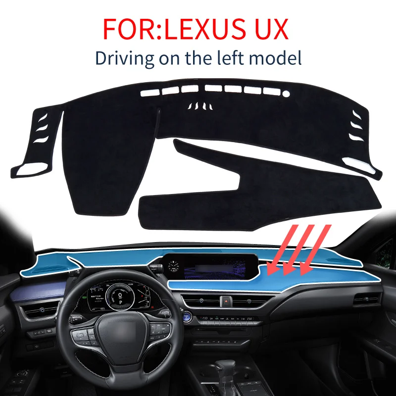 

Smabee Dash Mat For Lexus UX UX200 UX250H ZA10 2018 2019 2020 Accessories Non-slip Dashboard Cover Mats Dashmat Carpet Cover