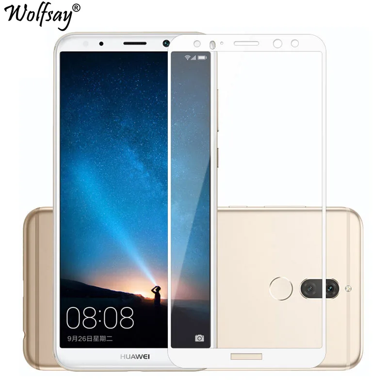 Полное закаленное стекло Huawei Mate 10 Lite Защита экрана для 20 Pro покрытие пленка Honor 9i