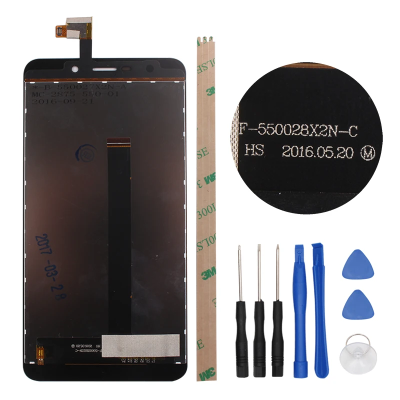 Ocolor для Umi Max ЖК дисплей + Сенсорный экран и закаленного Стекло сборки Идеальная