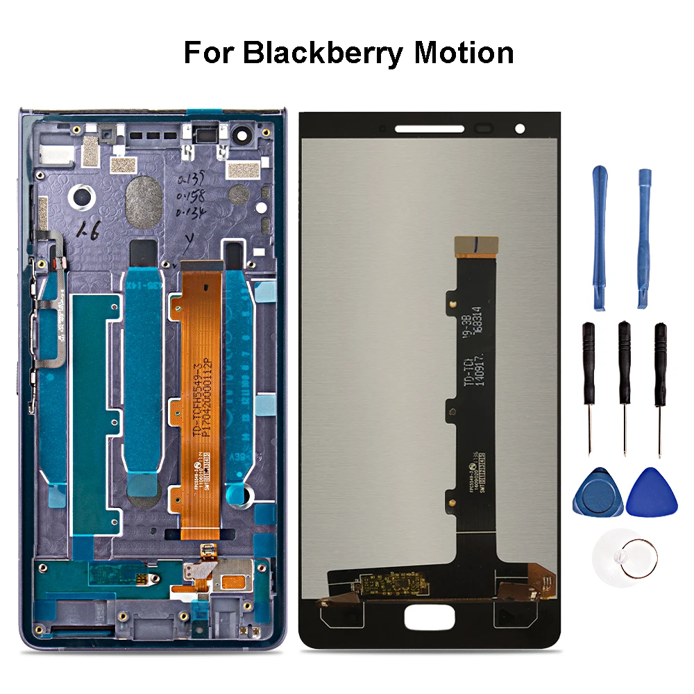 Качественный ЖК дисплей для BlackBerry Motion экран сенсорный дигитайзер Assembly Repaire