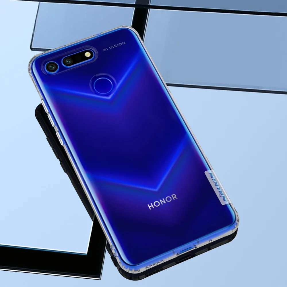 Для huawei honor view 20 чехол Nillkin натуральный прозрачный мягкий кремний TPU Защитный чехол для honor view 20 5,84"