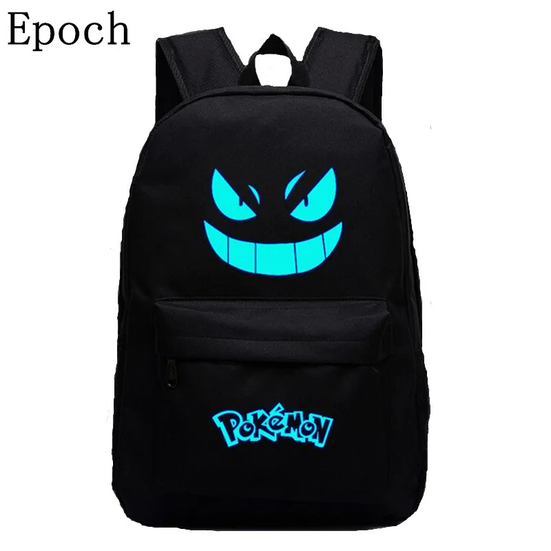 

Epoch 2016 Galaxy Printing Backpack Pokemon Gengar Backpacks Emoji Flash Backpack School Bags For Teenagers School Backpacks