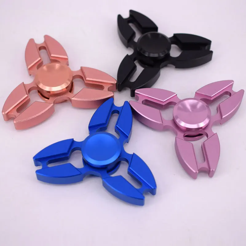 

Metal Crab Hand Spinner Aluminium Alloy Tri-spinner Fidget Toy For Children Edc Spinner Fingertip