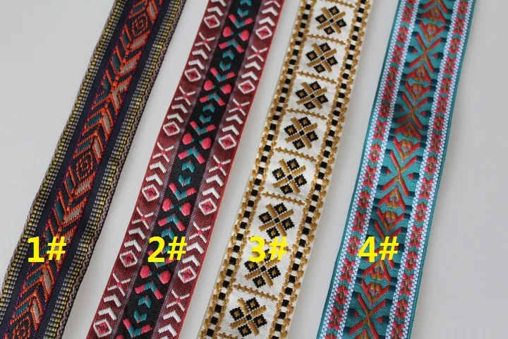 10 ярдов/партия шириной около 5 1 см тканая жаккардовая лента Геометрия для штор и