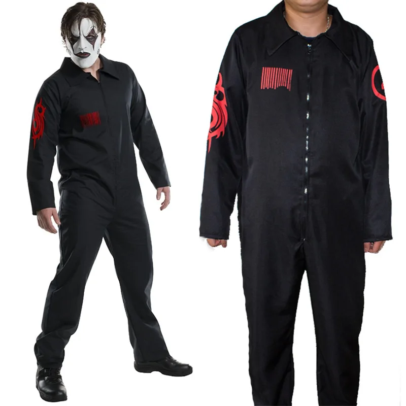 Высокое качество Джои из Slipknot Jordison Кабуки мультяшный костюм для женщин мужчин комбинезоны на молнии ролевые игры Хэллоуин костюм