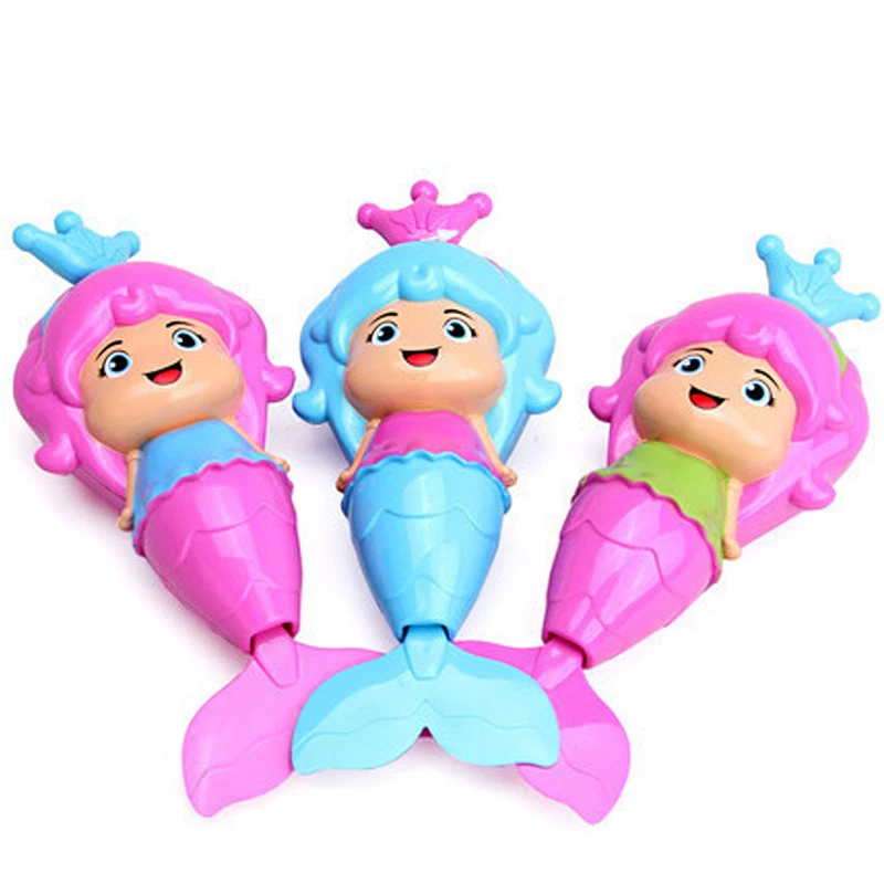 wind up mermaid bath toy
