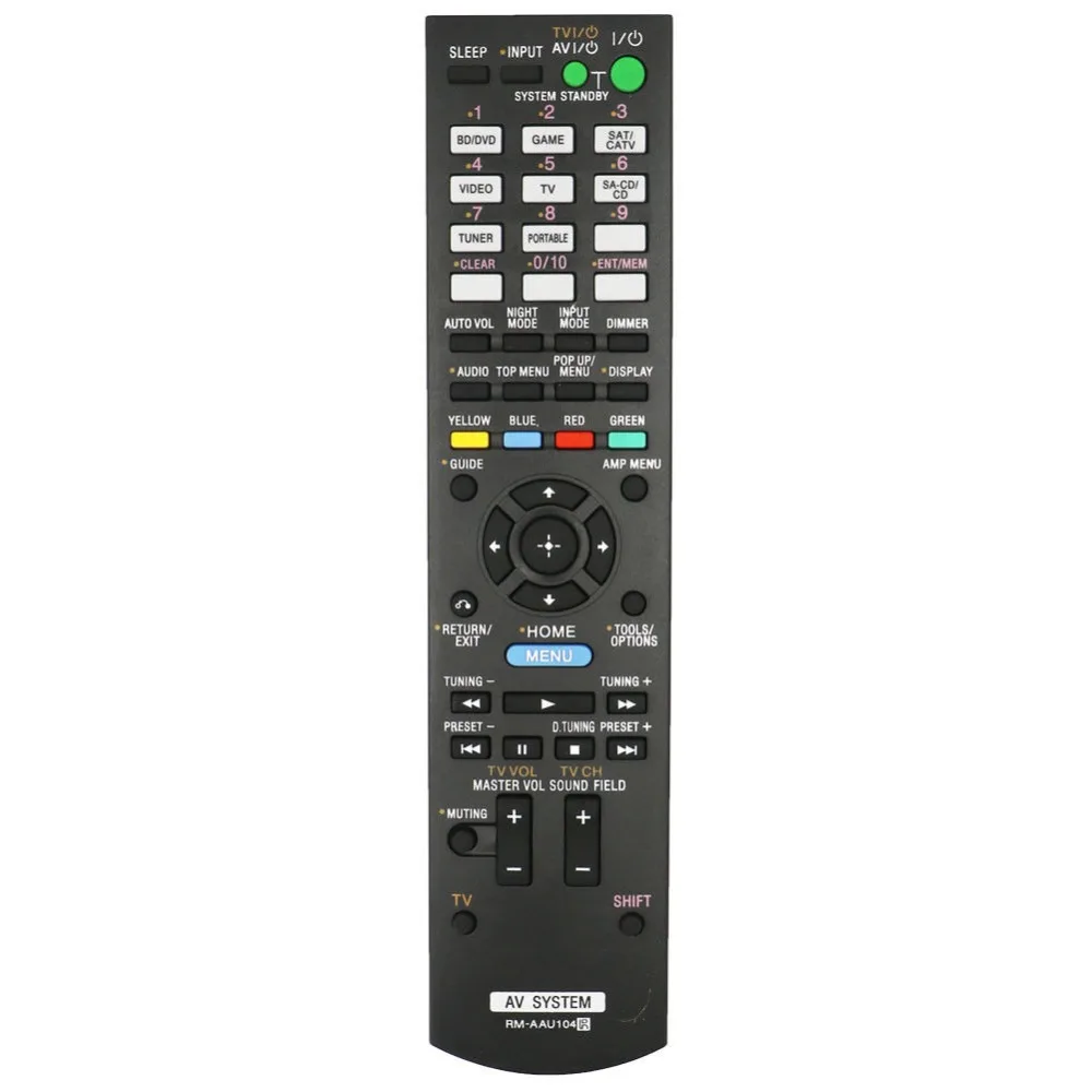 

New Replacement Remote Control For Sony RM-AAU105,RM-AAU106,RM-AAU107 STR-DH720 STR-DH720HP AV System