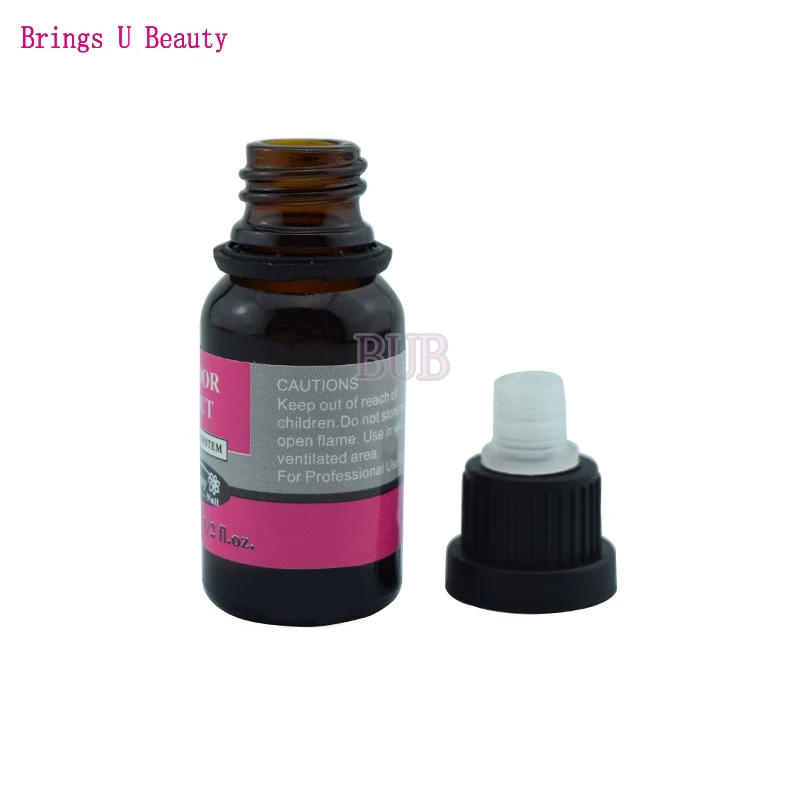 Nail Art Peach Fragrance Odorizer Acrylic Liquid ODOR OUT Odor Removal with Dropper Tube Design
