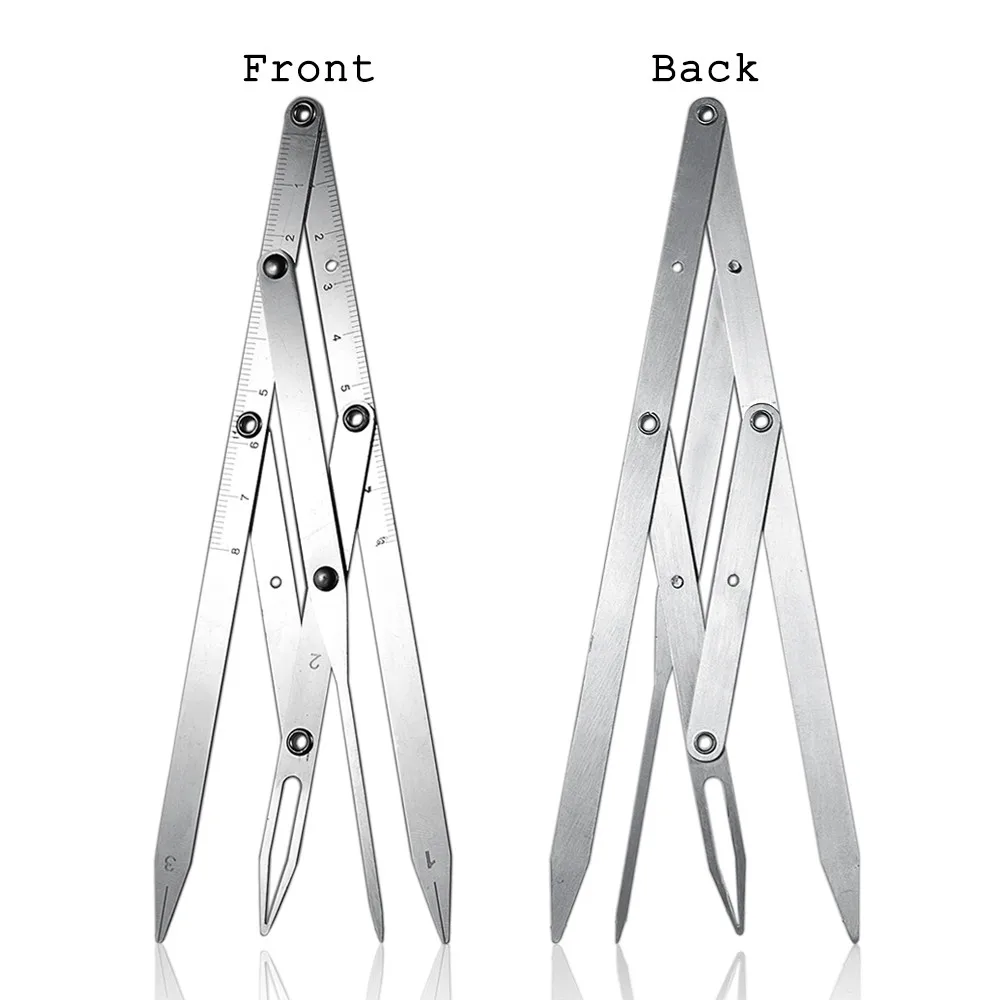 Перманентная линейка для макияжа измеряет микроблейдную линейку, линейку для формирования бровей, пропорциональный делитель линейки для бровей дизайн татуировки Штангенциркули трафарет