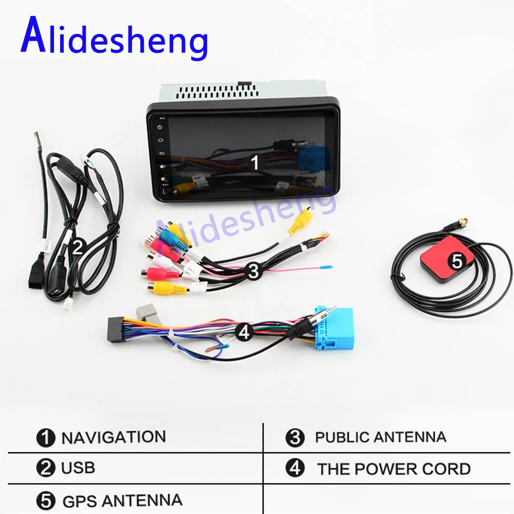 Top Android 7.1 car radio gps DVD Player for Suzuki Jimny 2007-2017 WiFi Android RDS stereo car Audio and video multimedia player 5