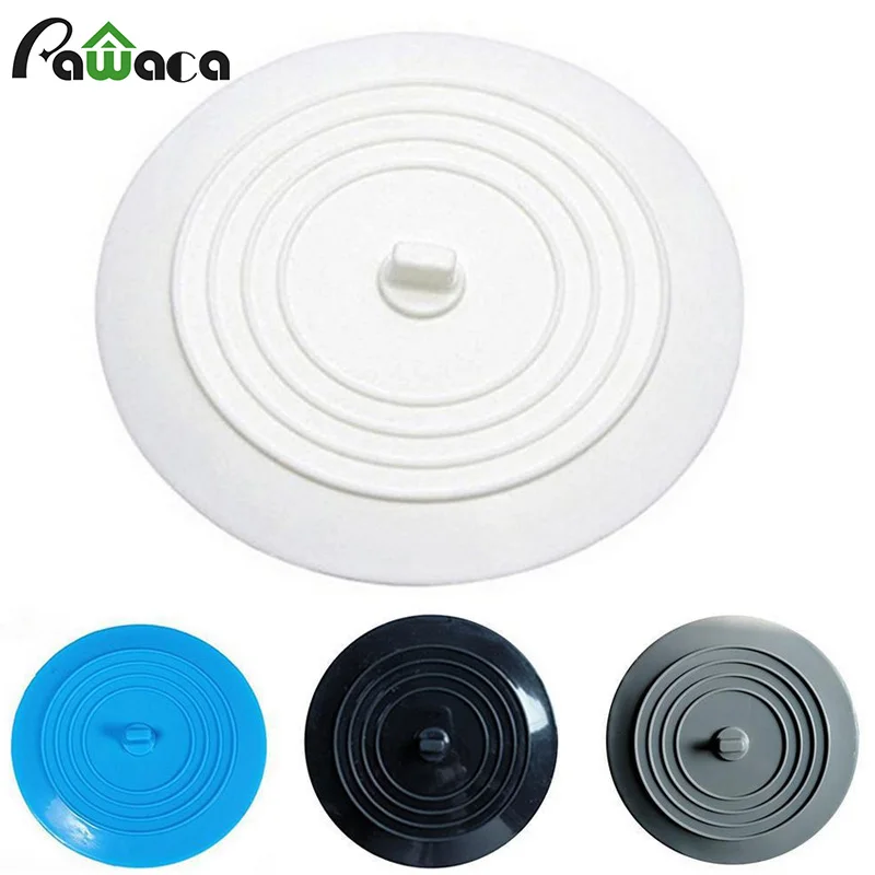 

Bath Tub Stopper Silicone Drain Plug Cover Sinks Stopper Flat Suction Cover Water Stopper Tool for Kitchen Bathroom Laundry