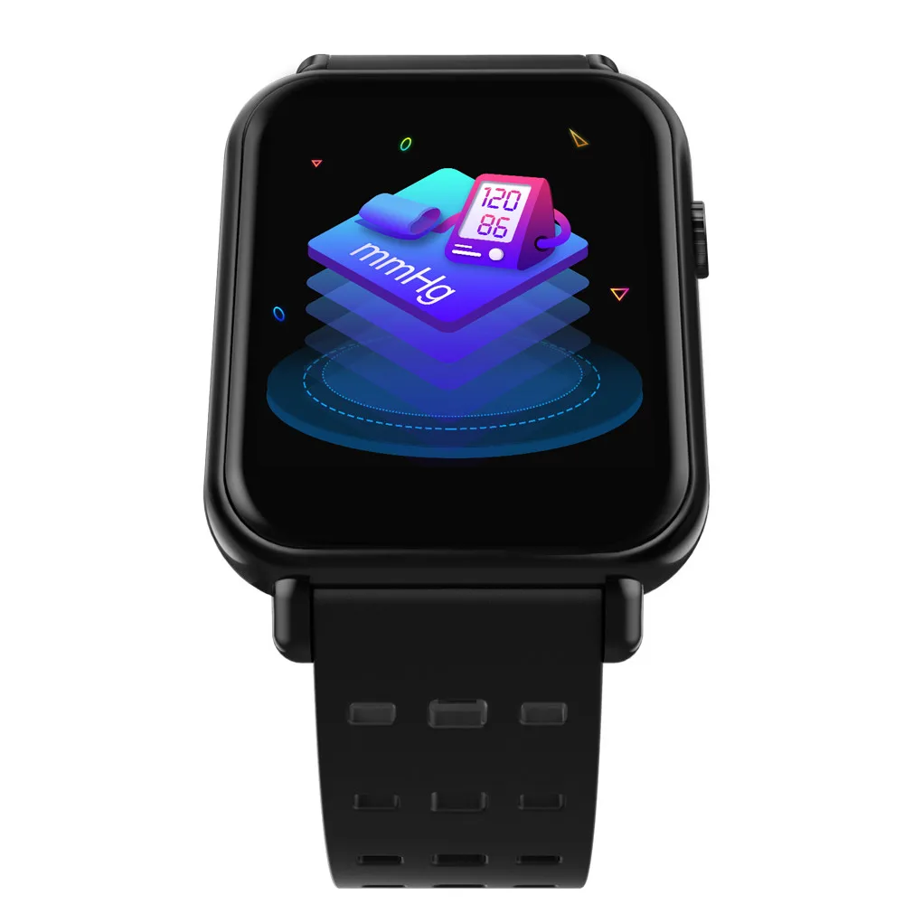 Умный Браслет Y6 Pro, 1,3 дюймов, светодиодные квадратные часы, поддержка фитнеса, социальных телефонов, напоминание, спортивные умные часы для Ios Android