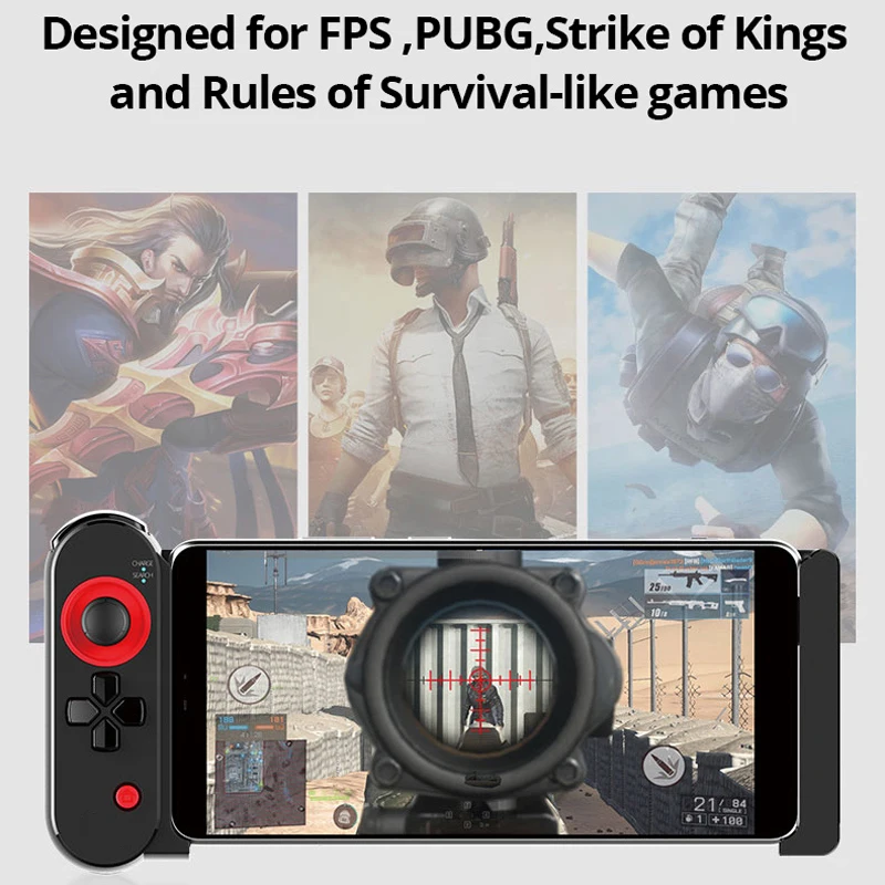 PG-9100 Wireless Bluetooth Game PUBG Controller Games Joystick Control Gamepad Gaming Phone For Android Smartphone/Tablet PC PG-9100 Wireless Bluetooth Game PUBG Controller Games Joystick Control Gamepad Gaming Phone For Android Smartphone/Tablet PC