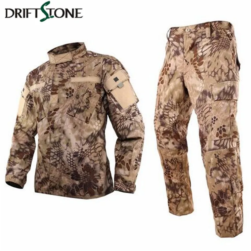 

Highlander US Military BDU uniforms/ Kryptek tactical BDU uniforms (jacket & pants) Army military tactical cargo pants uniform