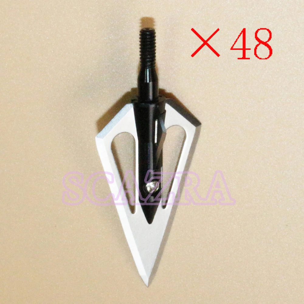 Wholesale Hunting Archery Arrow X3 3 Fixed Blades 100 Grain Broadheads Arrow Head Compound Bow Shooting