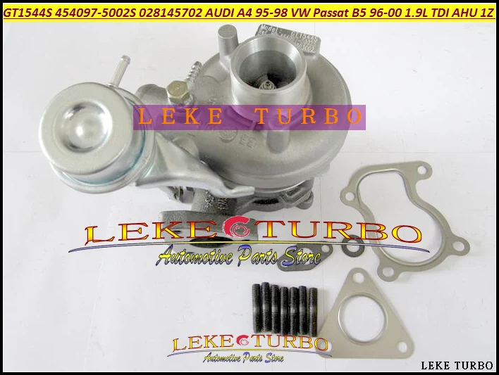 GT1544S 454097 454097-5002S 454097-0001 028145702 For Audi A4 For VW Volkswagen Passat B5 1.9L TDI AHU 1Z 90HP 1995- Turbocharger (1)