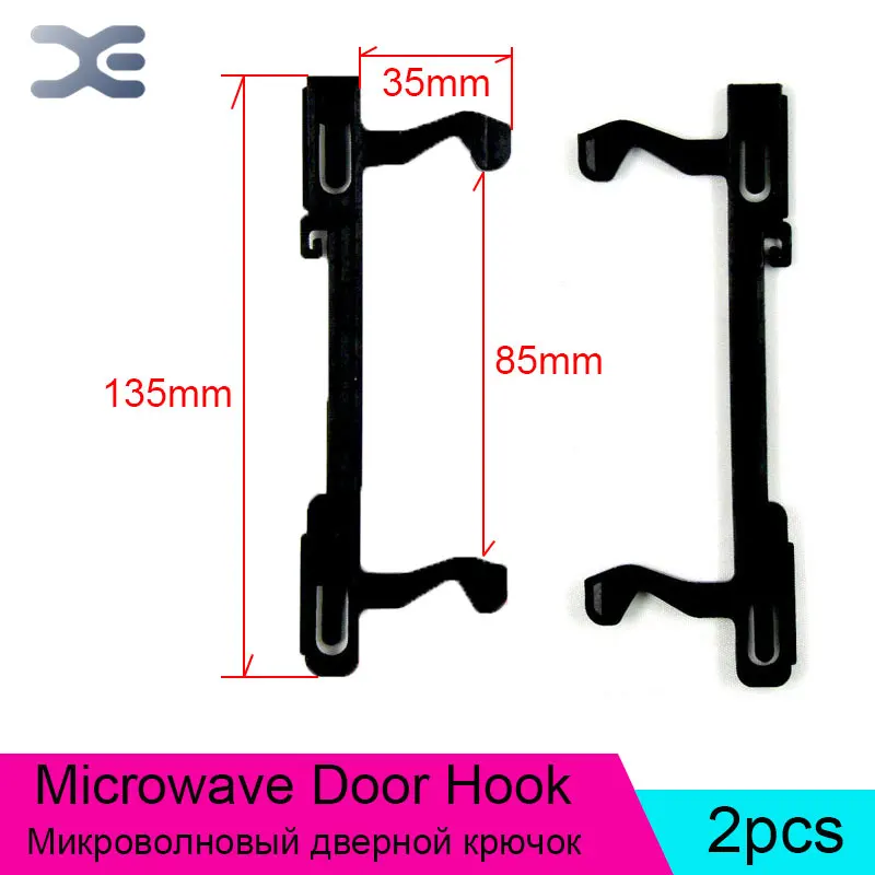 

2Pcs Lot Microwave Oven Parts KEY Latch Switch Door Hook Plastic Switch Microwave Spare Parts WBLMG-1#-2