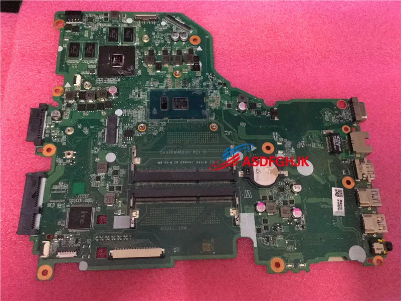 FOR font b Acer b font Aspire V3 575 Series Motherboard WITH i5 6200U DA0ZRWMB6G0 NB83H11001
