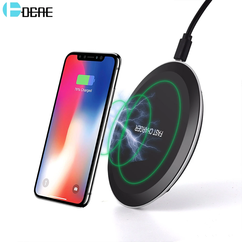 DCAE 10W Qi Wireless Charger USB Quick Charge Fast