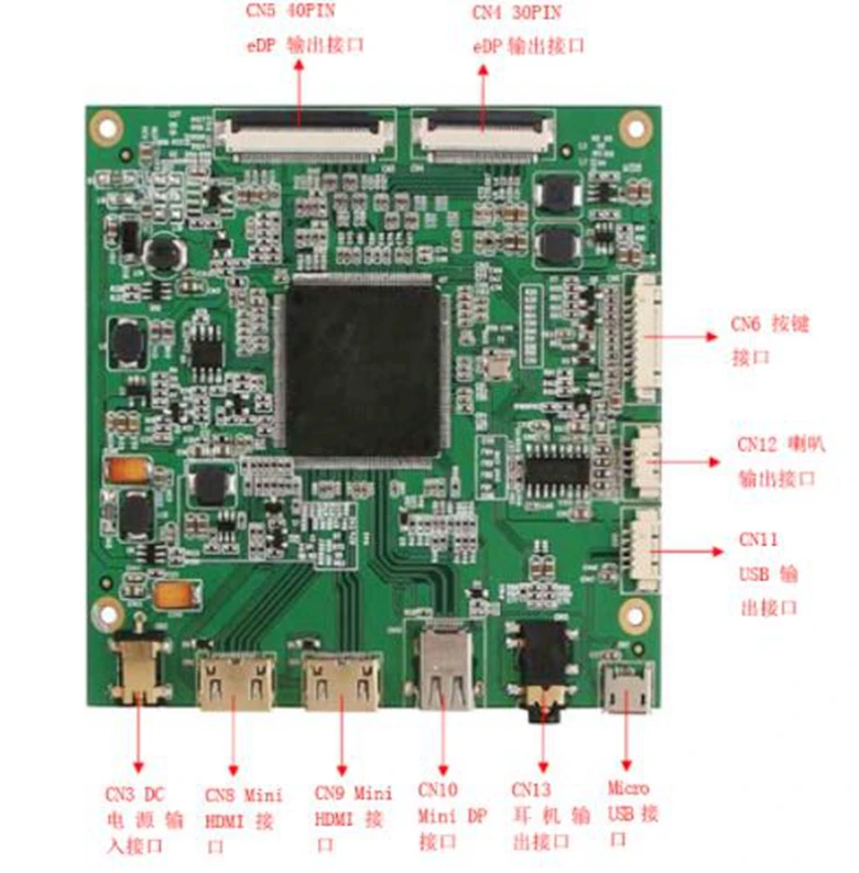 12,5 дюймовый 4K 3840*2160 UHD ips ЖК-монитор 2 HDMI miniDP драйвер плата модуль экран дисплей Тонкий LCM панель для 3D принтера матрица