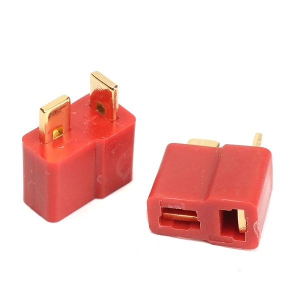 

DC 012 20pcs T Plug Male & Female Connectors Deans Style For RC LiPo Battery New
