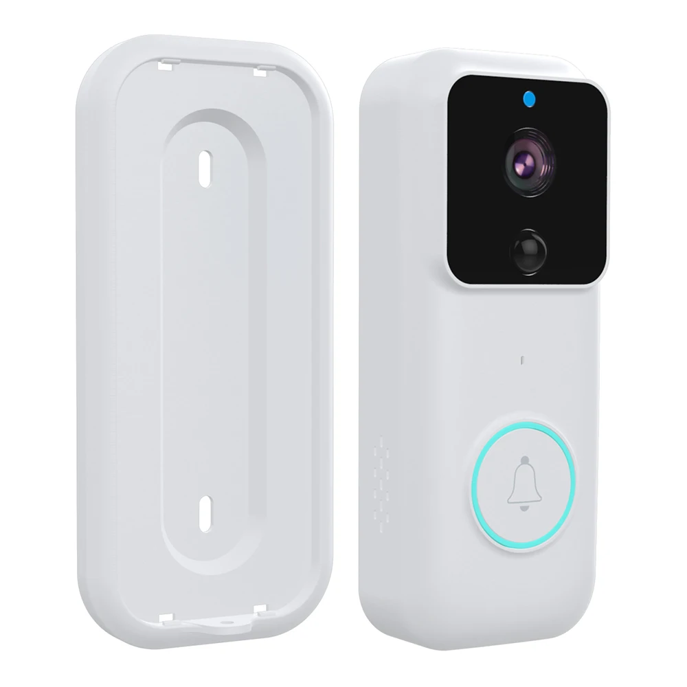 Умная Wi-Fi видеокамера на дверной звонок визуальный домофон с Chime ночного видения IP дверной звонок беспроводной домашней камеры безопасности