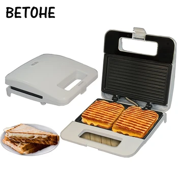

Electric Egg Sandwich Maker Mini Grilling Panini Baking Plates Toaster Multifunction Non-Stick waffle Breakfast Machine EU