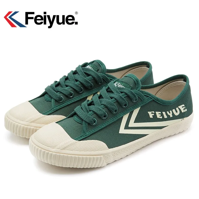 Feiyue/Мужская и женская обувь Классическая парусиновая резиновая на шнуровке