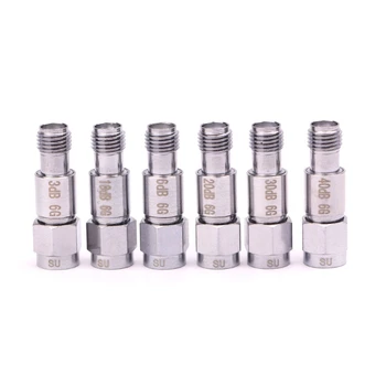 

2W SMA DC-6GHz Coaxial Fixed Attenuators Frequency 6GHz SMA Fixed Connectors