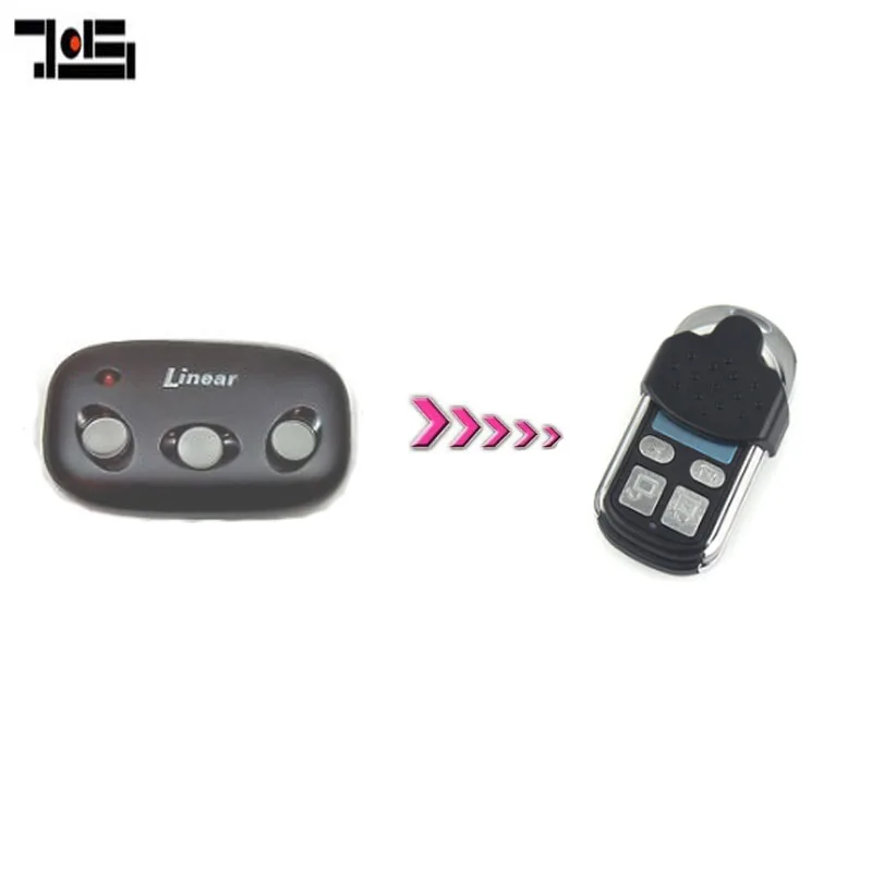 

10pcs Linear Mega code 3-Button Garage Door replacement Remote 318MHZ