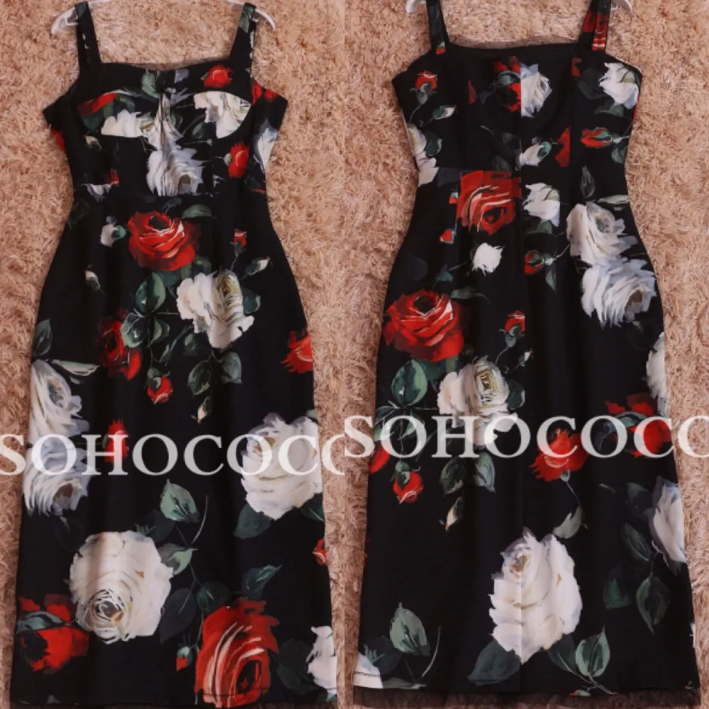 

Hot Sale 2017 Summer Clothes Women Patchwork Mesh Print Sheath Dress Polyester Sexy Spaghetti Strap Long Dress Girls