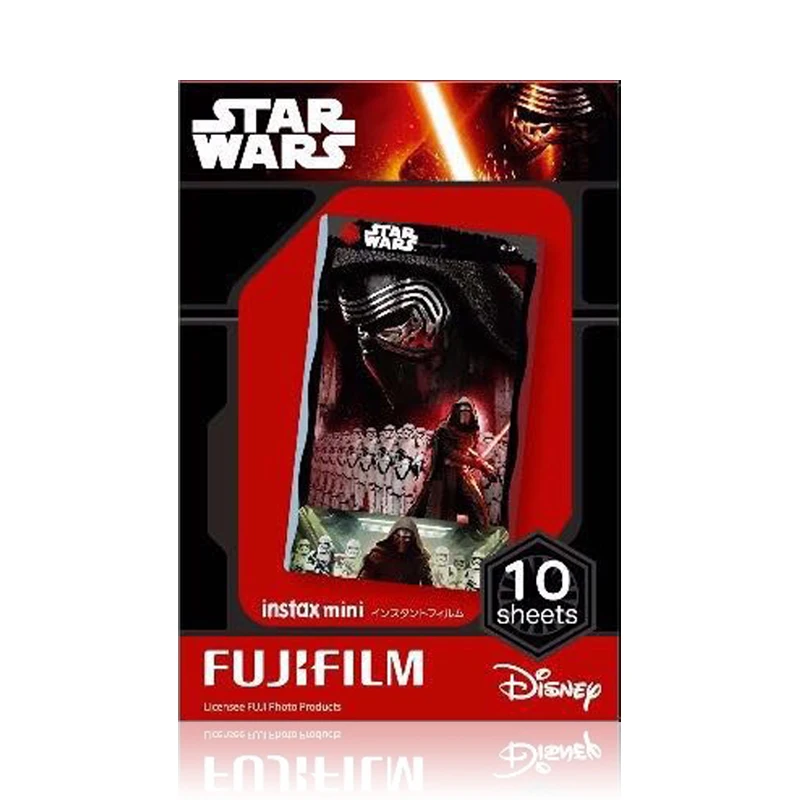 

Fujifilm Instax Mini Star Wars Limited Edition Instant 10 Film for Fuji Mini 7s 8 8+ 9 25 50s 70 90 300 SP-1 2 Printer