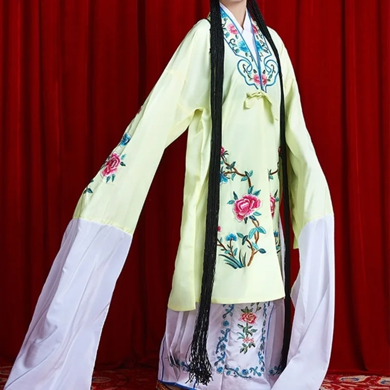 Китайский народный танцевальный костюм одежда hanfu древний веер традиционный