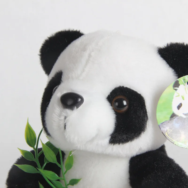 20 см Новая кукла панды имитация панды плюшевая игрушечная панда кукла
