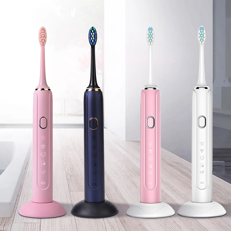 Sonic Electric Toothbrush Usb Rechargeable Teeth Brushes For Cleaning Waterproof Wireless Automatic Ultrasonic huismerk kopen in de aanbieding Sonic Electric Toothbrush Usb Rechargeable Teeth Brushes For Cleaning Waterproof Wireless Automatic Ultrasonic huismerk kopen in de aanbieding