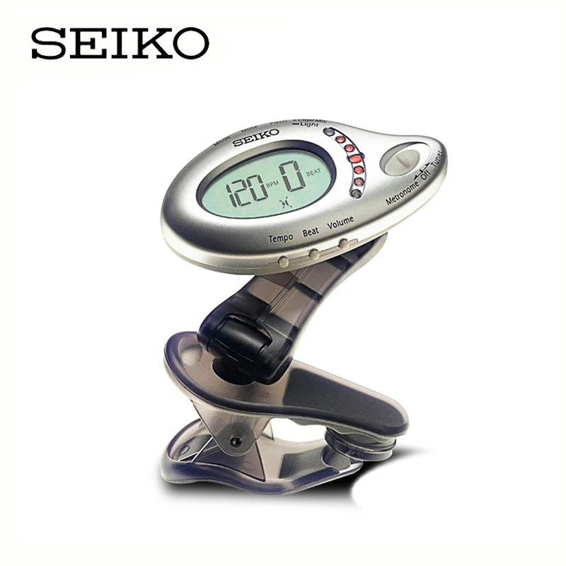 Seiko STMX1 Clip On Tuner/Metronome Tuner for Electric/Acoustic Guitar Bass  Tuner|clip on tuner|guitar clipclip on guitar tuner - AliExpress