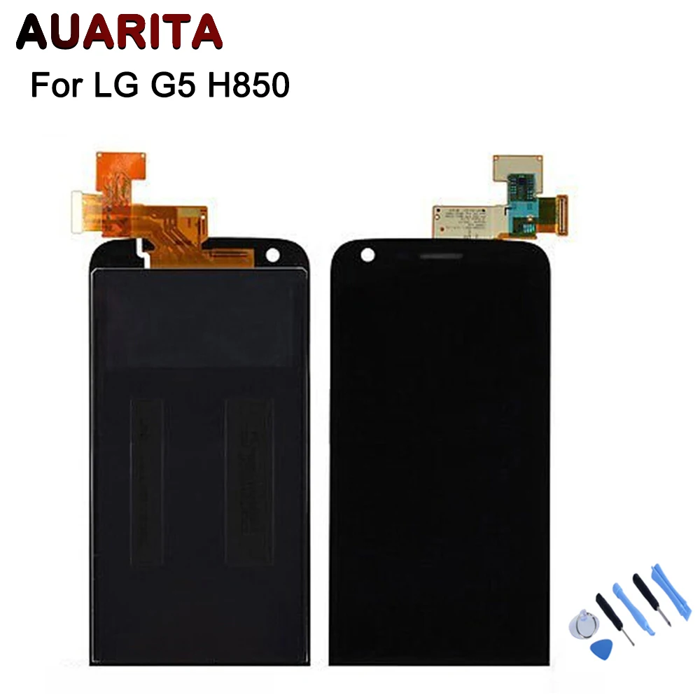 LGG5 LCD Display For LG G5 H850 LCD Screen Touch Digitizer Glass Assembly Replacement Black For
