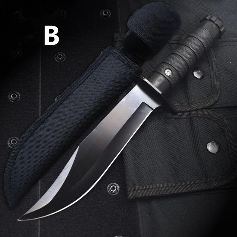 High Quality TACTICAL FIXED BLADE SURVIVAL KNIFE wilderness Hunting Combat knives OUTDOOR essential self-defense Camping Knifes High Quality TACTICAL FIXED BLADE SURVIVAL KNIFE wilderness Hunting Combat knives OUTDOOR essential self-defense Camping Knifes