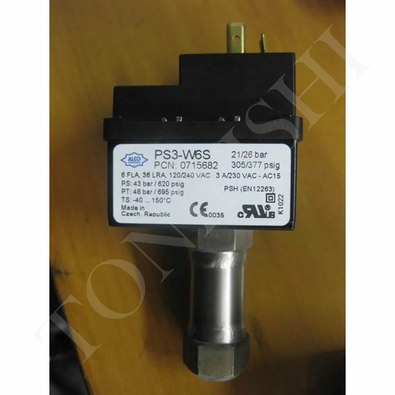 ALCO EMERSON Emerson PS3W6S 21/26bar pressure relay pressure controller