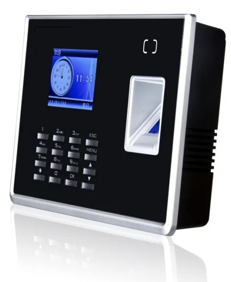 

Free Shipping M1100 cheap price good quality fingerprint and 125KHZ rfid card time attendance 2.4 inch color screen