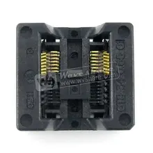 SSOP14 TSSOP14 ots-14(34)-0.65-01 Enplas IC Тесты burn-в гнездо адаптера Программирование 0.65 мм Шаг 5.3 мм Ширина