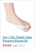 Силиконовые флип Gel подушки Pad ног защитников противоскользящим прозрачным стелька для обуви колодки диванная подушка для сандалии-вьетнамки