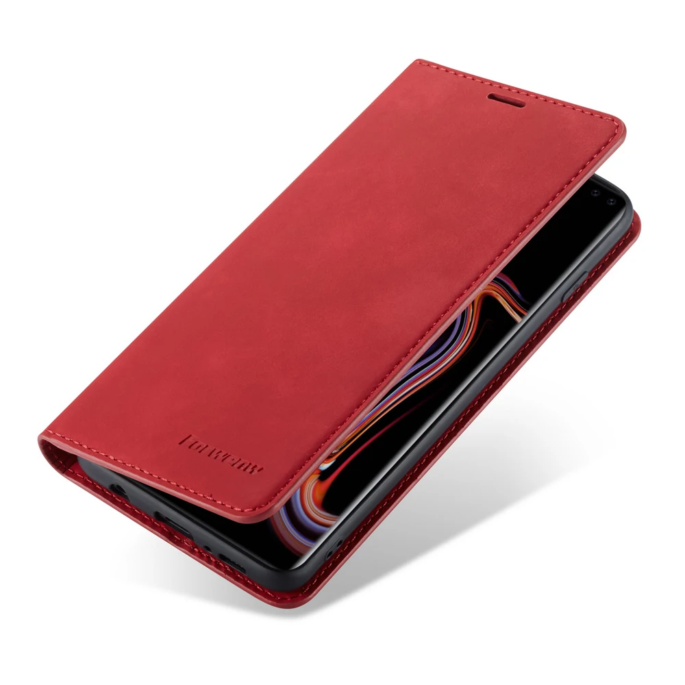Роскошный кожаный чехол-книжка для samsung Galaxy S8 S9 S10 Plus Lite S10E A 6 7 8 A50 70 30 20 чехол для телефона на магните