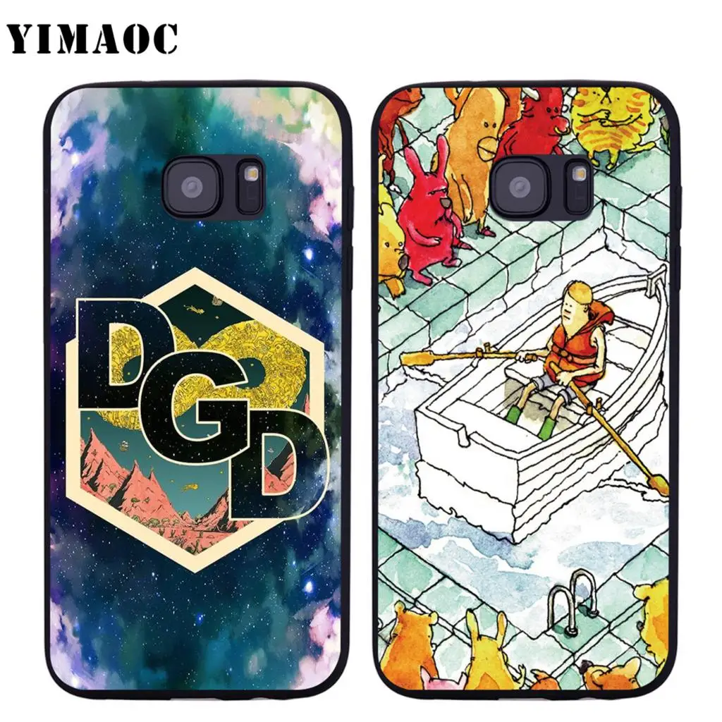 Мягкий силиконовый чехол YIMAOC для Samsung Galaxy S6 S7 Edge S8 S9 Plus A3 A5 A6 Note 8 9|Бамперы| |