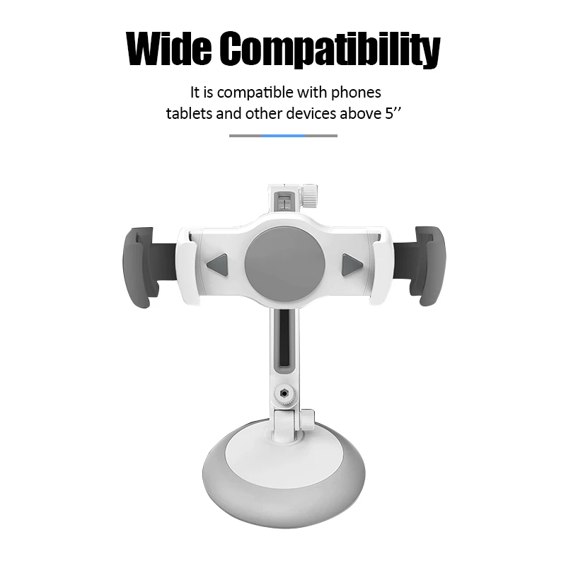  ROCK Regolabile Desktop Phone Stand Tablet Stand for iPad Mini Air Samsung for Iphone 5-10.5 inch 3