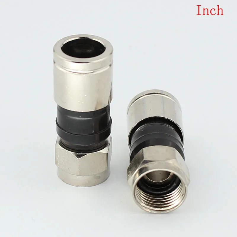 75 5 All Copper Waterproof Extrusion F Head (Inch) Cable TV Connector
