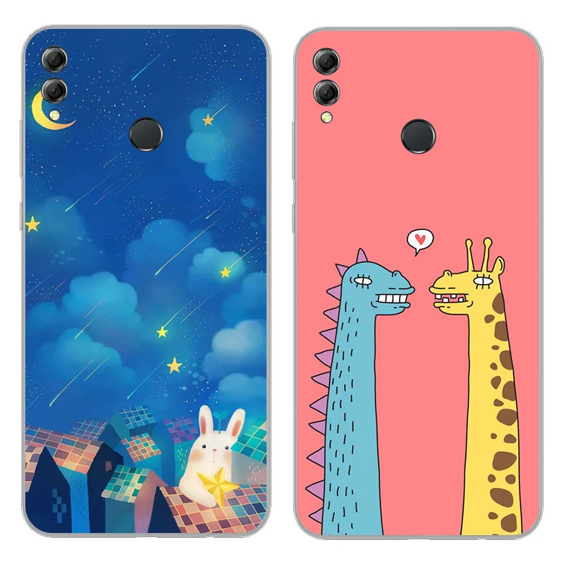 Чехол для Huawei Honor 8X жесткий чехол телефона из поликарбоната защитная оболочка 8 X